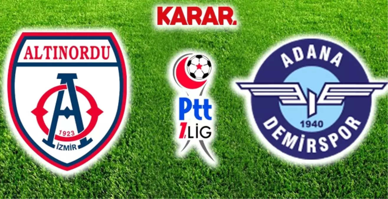 Altınordu\'nun Rakibi Adana Demirspor