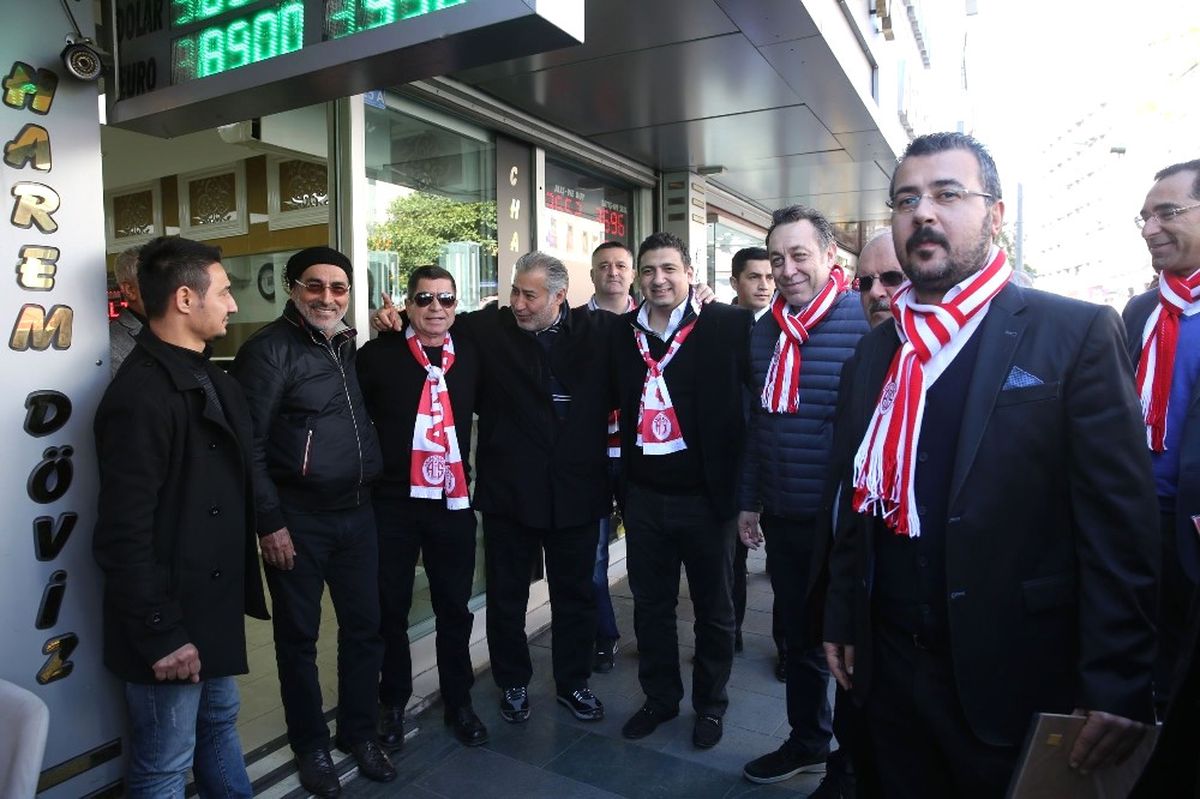 Antalyaspor\'da Esnaf Ziyareti