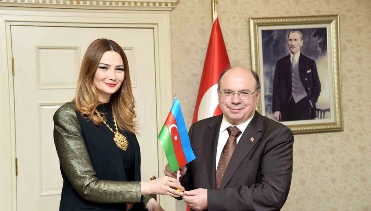 Azerbaycan Heyeti Vali Çiçek\'i Ziyaret Etti