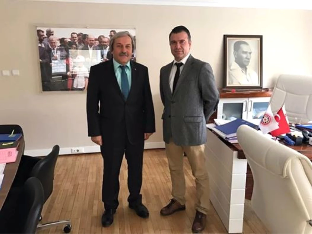 Başkan Şahin\'den Türkiye Geleneksel Spor Dalları Federasyonuna Ziyaret