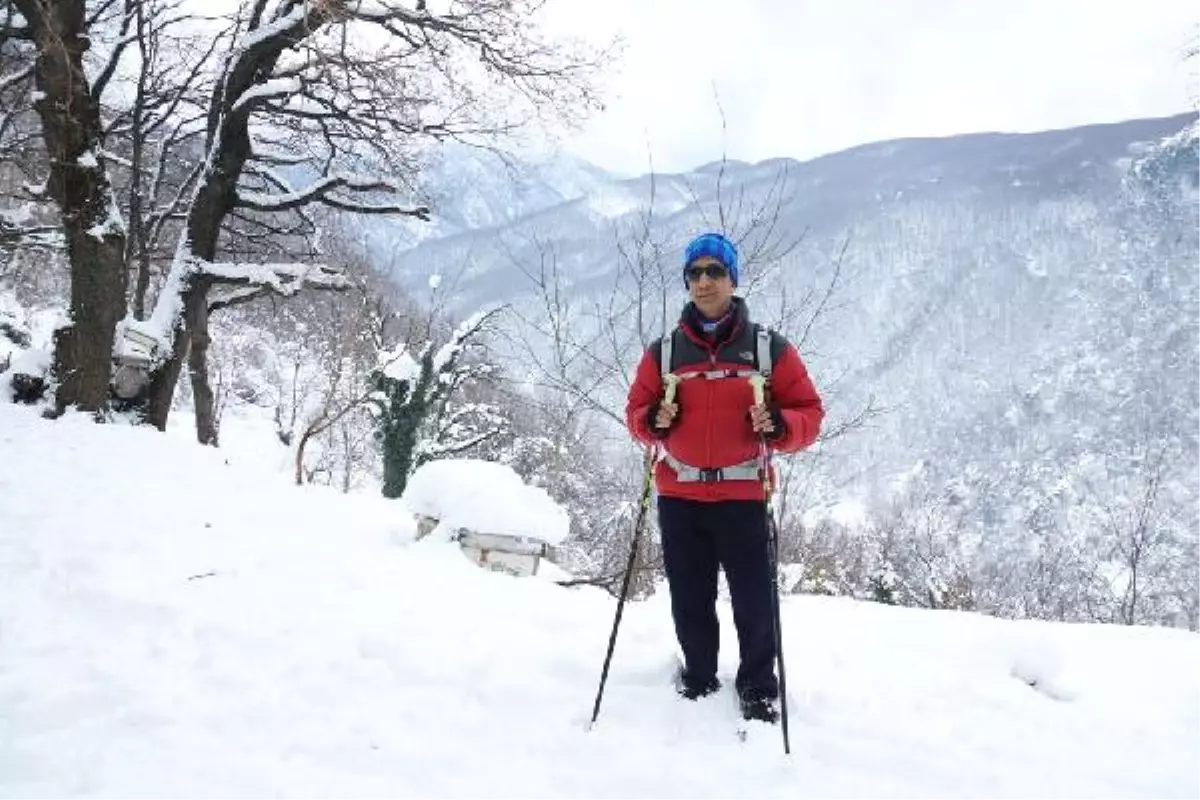 Bursalı Görme Engelli Necdet, \'5 Maraton 5 Zirve\' Projesinin Finalinde