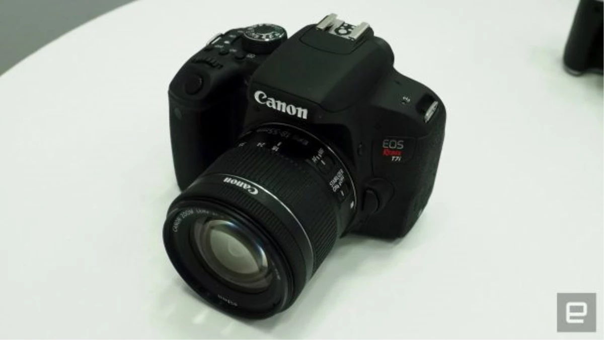 Canon\'dan İki Yarı Profesyonel Kamera, Eos 77d ve Rebel T7i