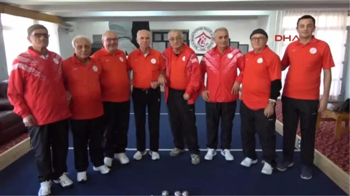 Edirne Türkiye\'nin En Yaşlı Oyuncuları Boccia Şampiyonasına Hazırlanıyor