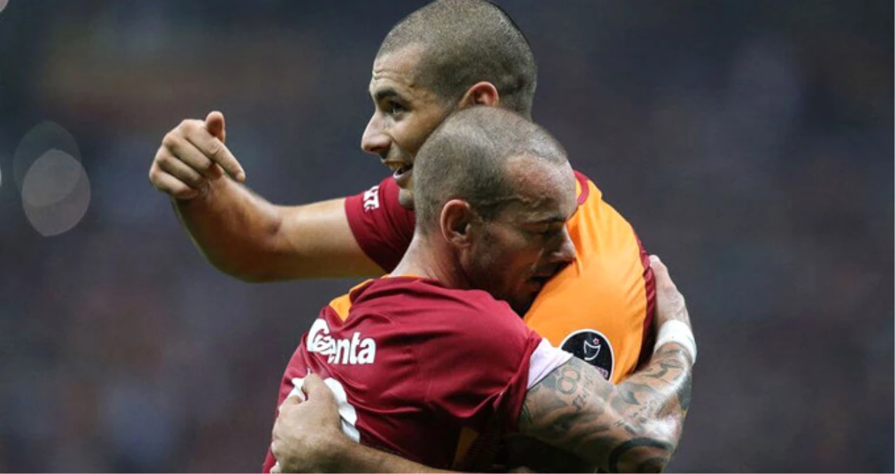 Galatasaraylı Eren ve Sneijder, Çaykur Rizespor Maçında Oynayamayacak