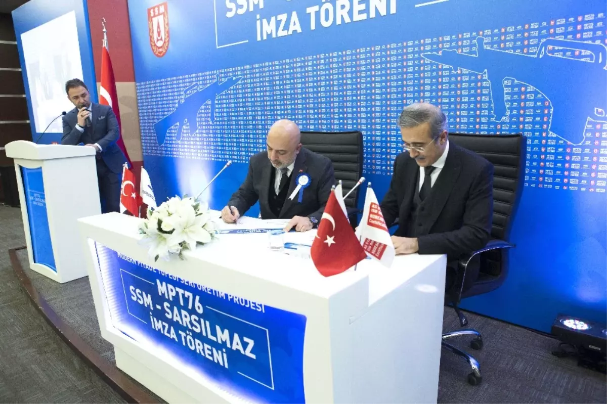 Mpt-76 Imalat Sözleşmesi Imzalandı