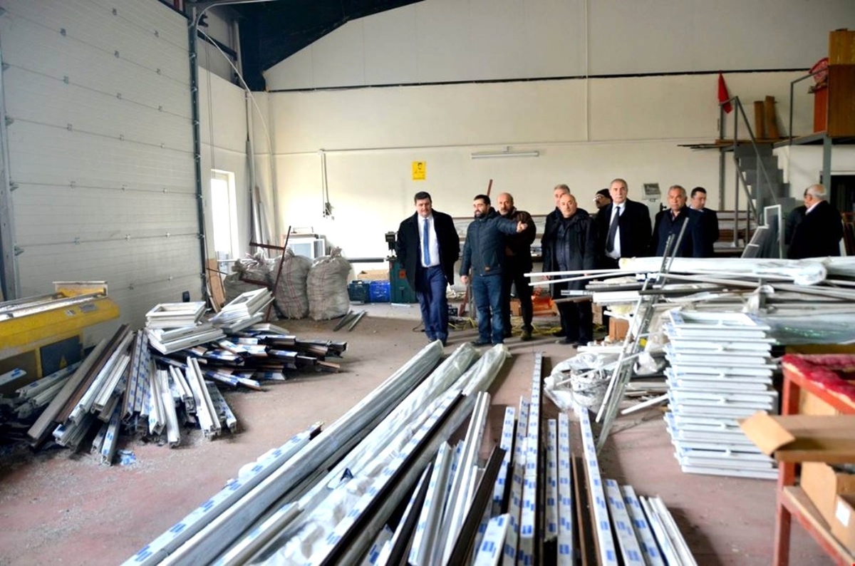 Organize Örnek Küçük Sanayi Sitesinin Alt Yapı Sorunu Çözülüyor
