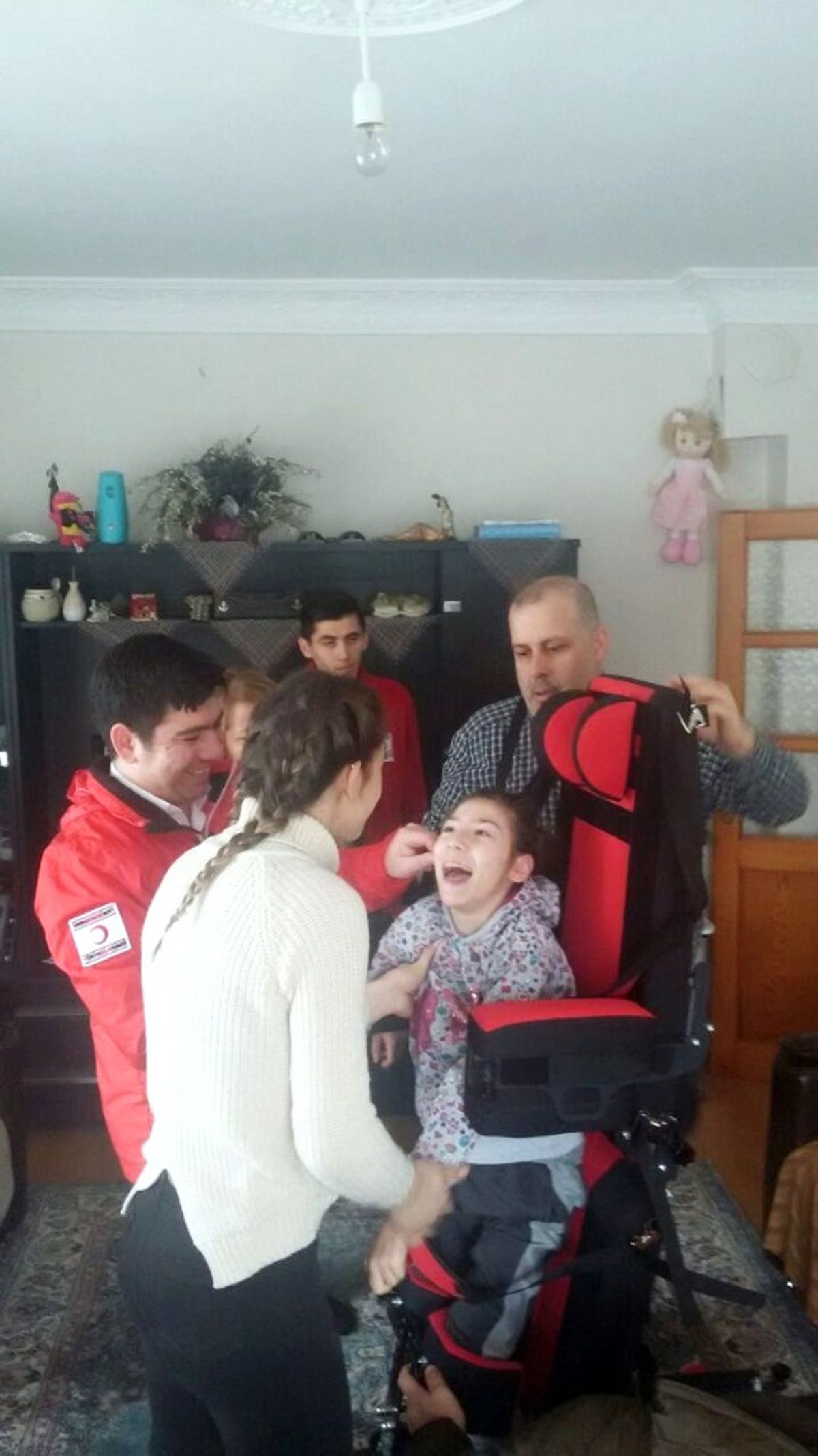 Sp Hastası Hayat\'ın Yüzü Güldü