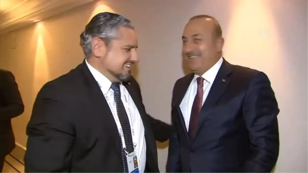 Çavuşoğlu, Moldova Başbakan Yardımcısı Andrei Galbur Ile Görüştü