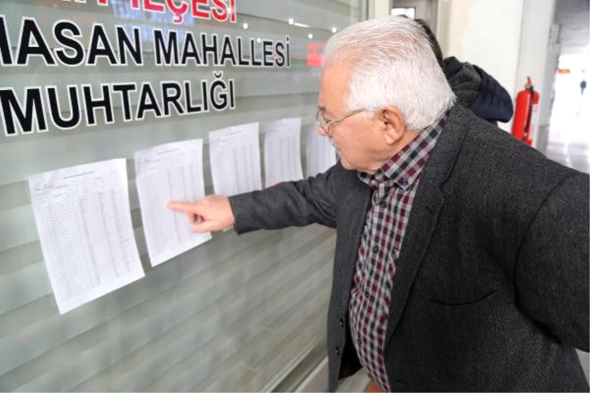 Dha İstanbul- Seçmen Listeleri Askıya Çıktı