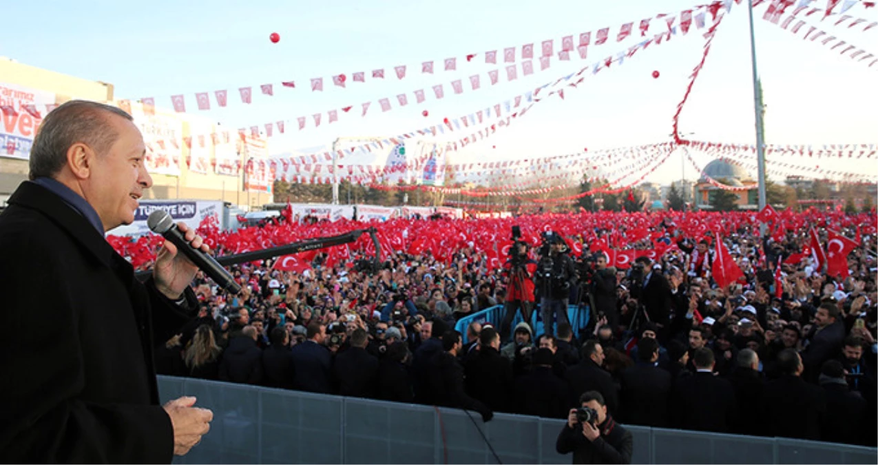 Erdoğan Malatya Türküsü Söyledi, On Binlerce Vatandaşı Coşturdu