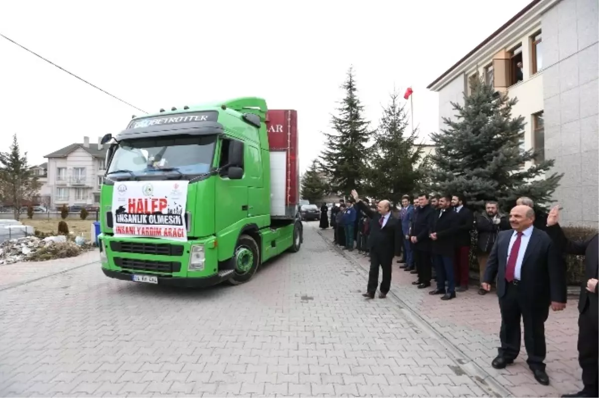 Evren Belediyesinden Haleplilere Yardım