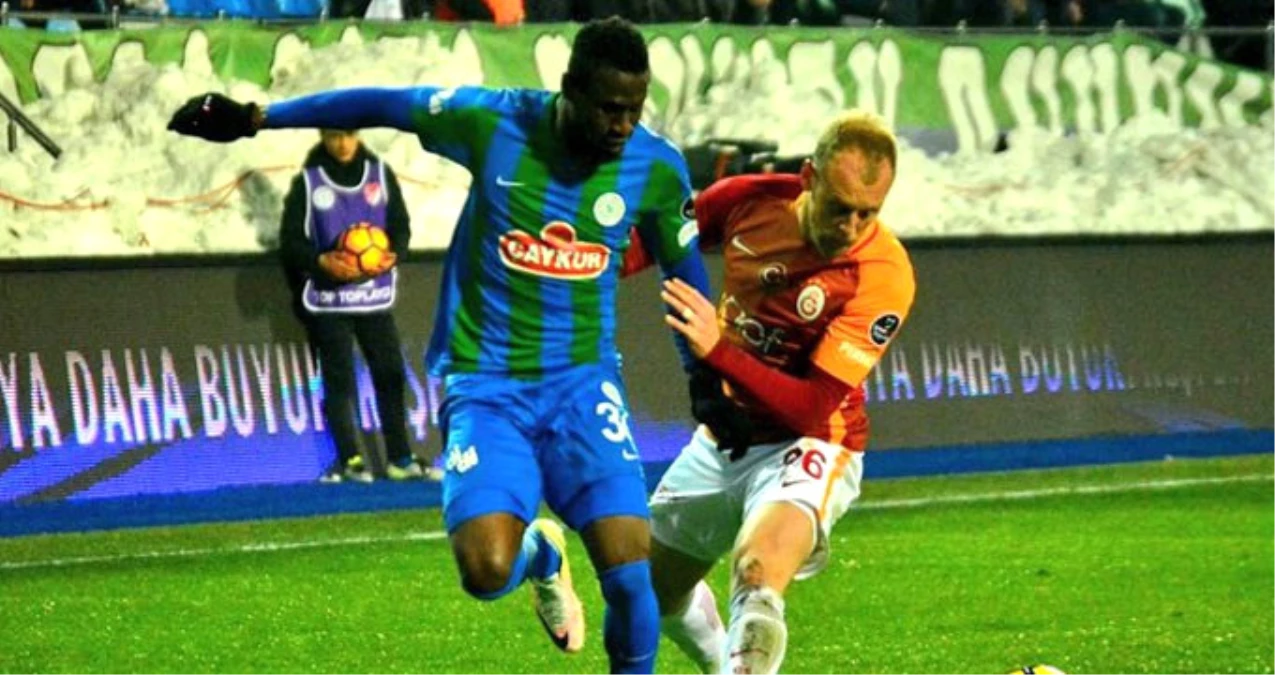 Süper Lig\'de Galatasaray, Çaykur Rizespor ile 1-1 Berabere Kaldı