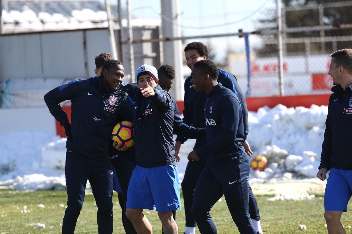 Trabzonspor, Alanyaspor Maçı Hazırlıklarını Sürdürdü