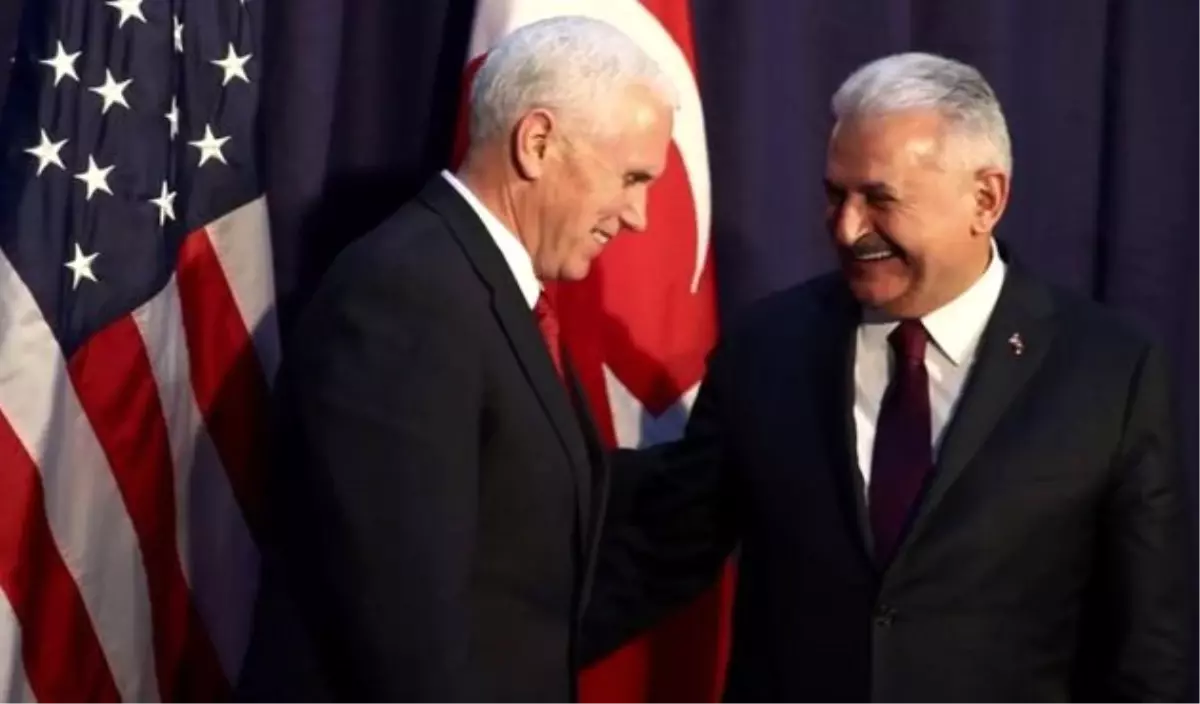 Yıldırım, ABD Başkan Yardımcısı Pence ile Görüştü (2)