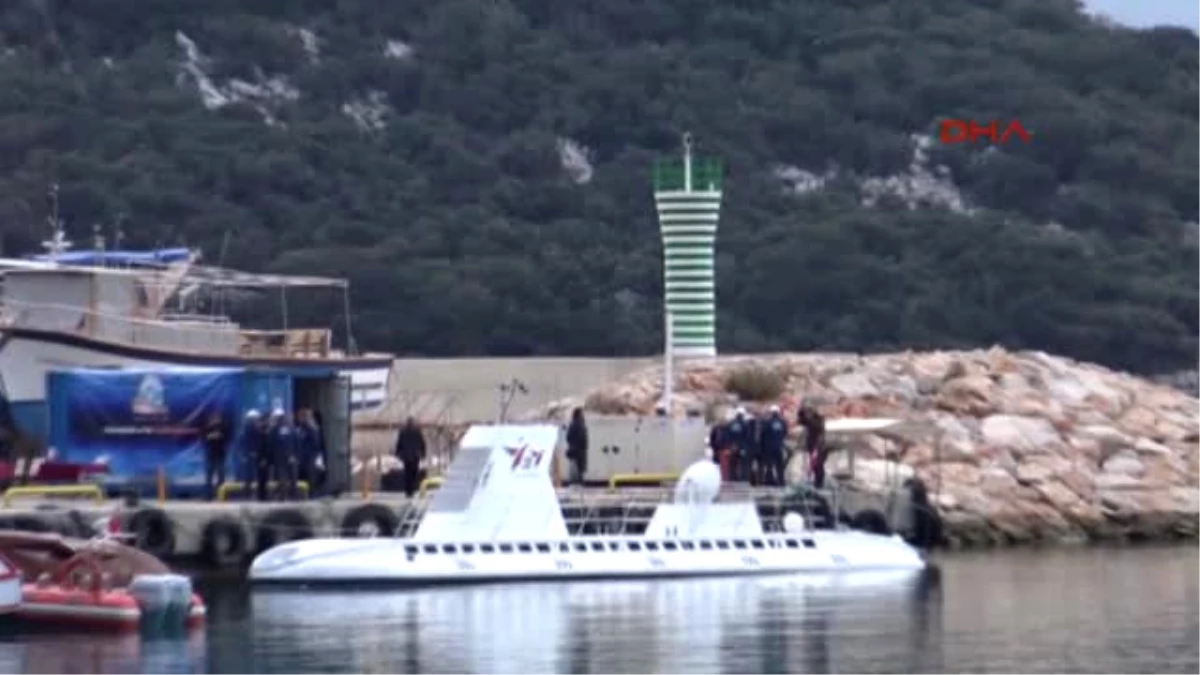 Antalya Turistik Denizaltı, Ilk Dalışını Gerçekleştirdi