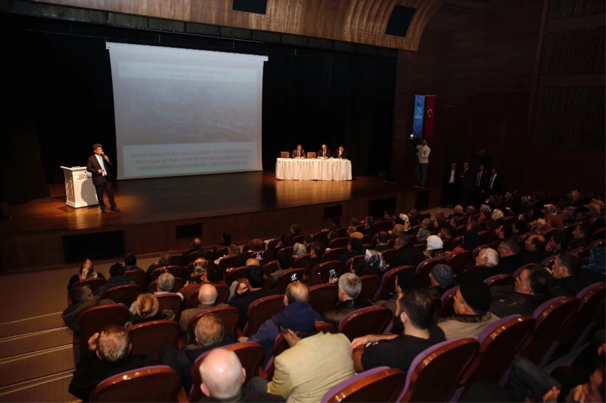 Başkan Karadeniz Kanarya Mahallesi\'nin Onaylanan İmar Planını Anlattı