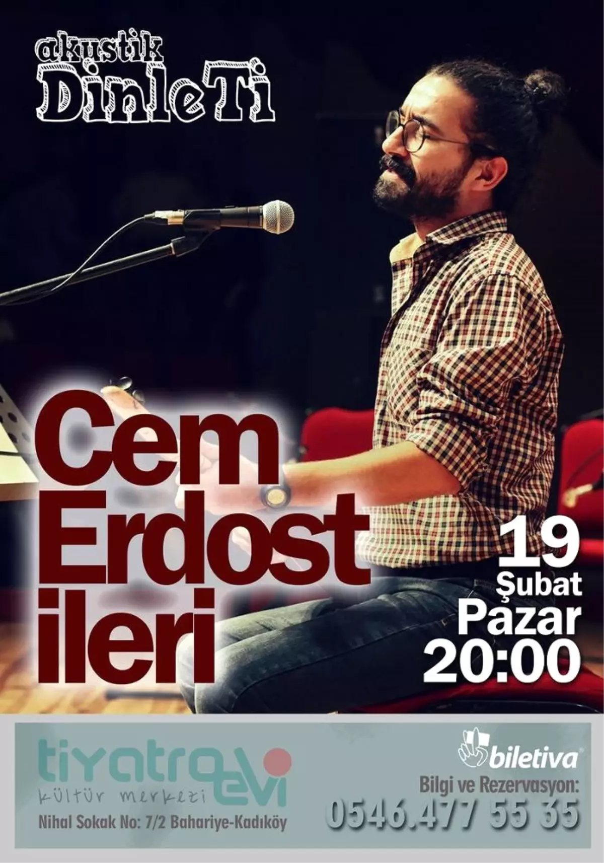 Cem Erdost İleri Akustik Dinleti