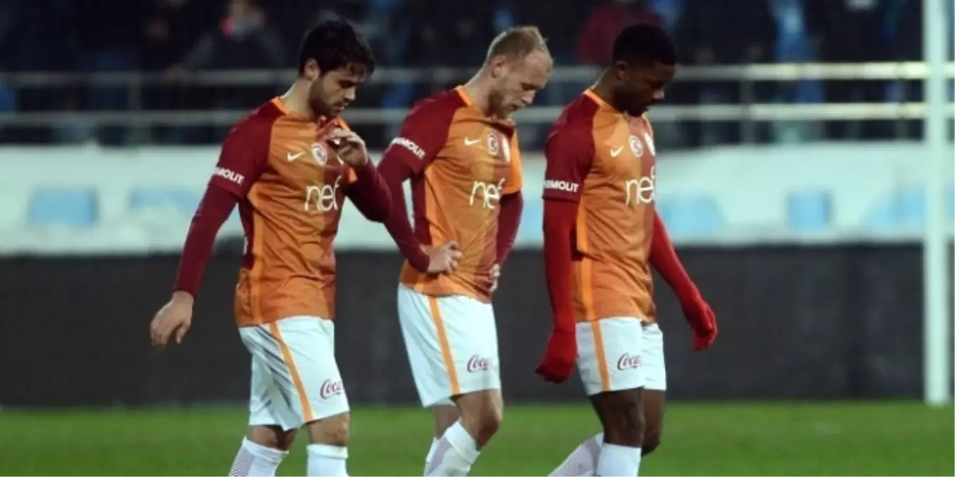 Galatasaray Zirve Yarışında Yara Aldı!