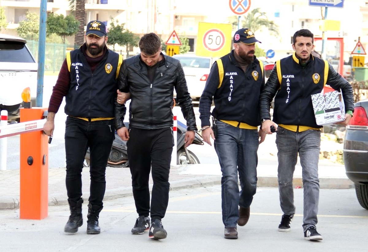 Hırsızlık Görüntüleri Güvenlik Kamerasında - Antalya