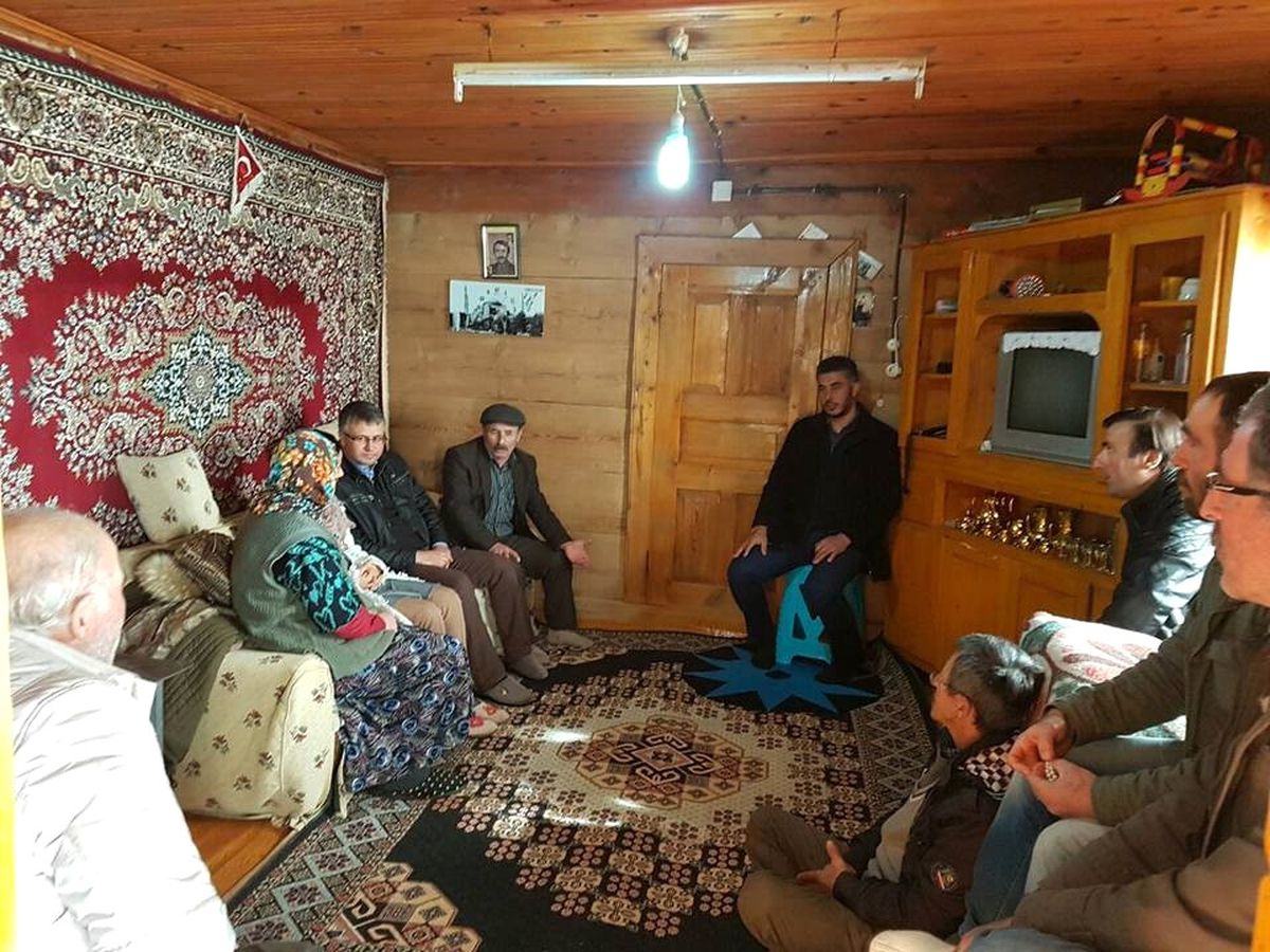 Kaymakam\'dan Şehit Ailesine Ziyaret