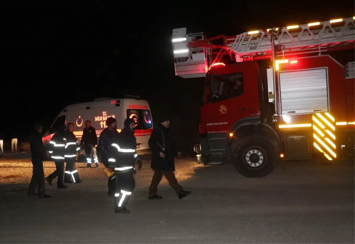 Niğde\'de "Helikopter Düştü" İhbarı Asılsız Çıktı