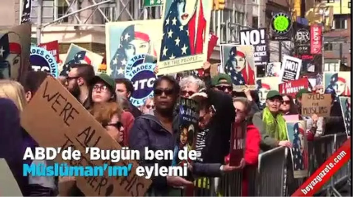 ABD\'de \'Bugün Ben de Müslüman\'ım\' Eylemi