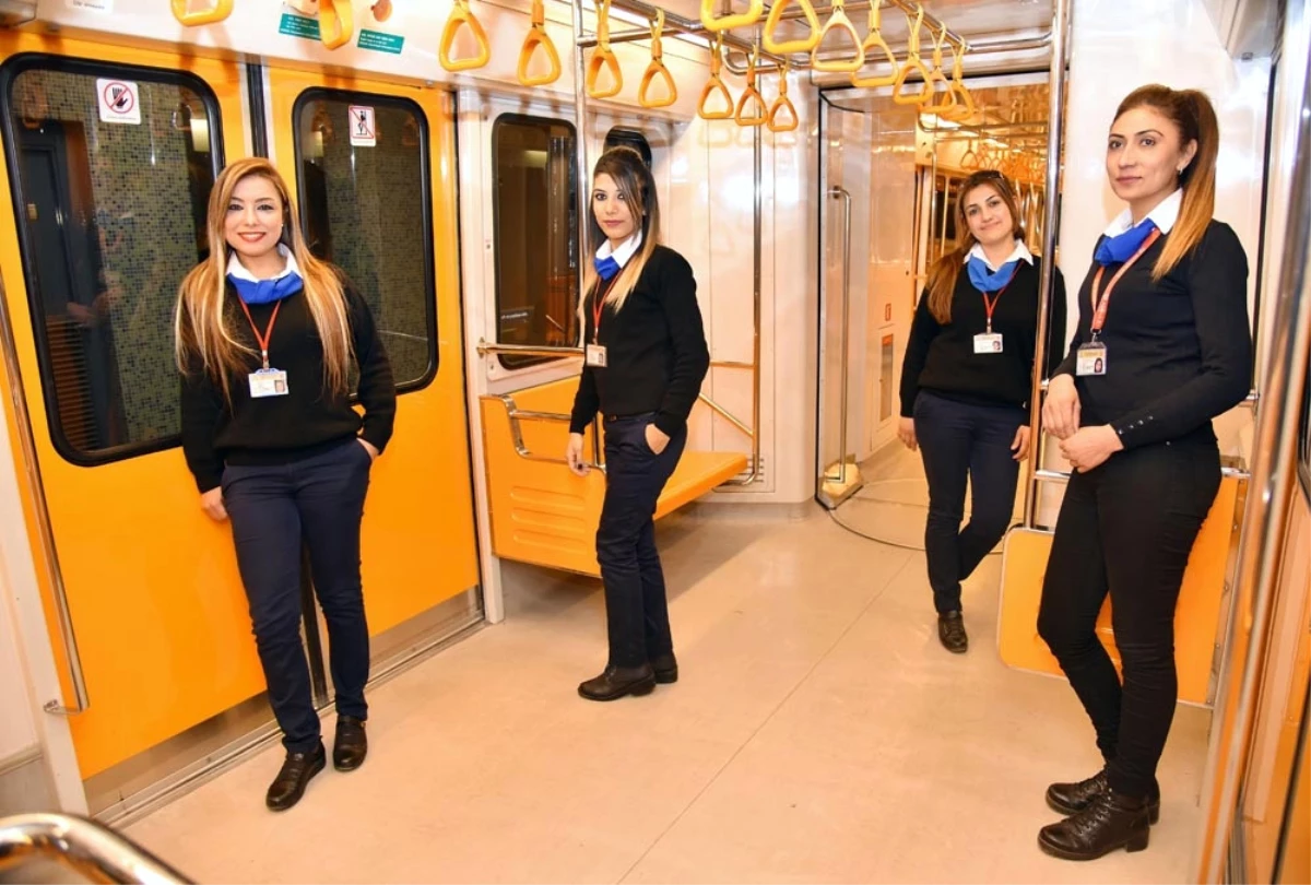 Adana\'nın Metrosu da Kadınlara Emanet