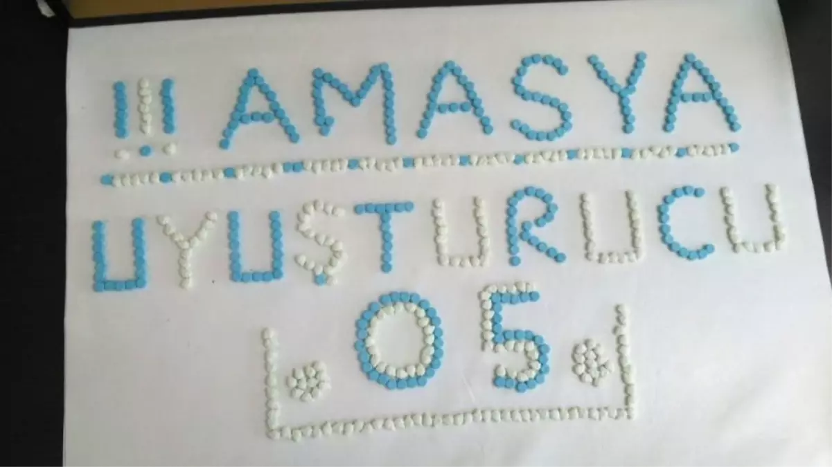 Amasya\'da 540 Adet Uyuşturucu Hap Geçirildi