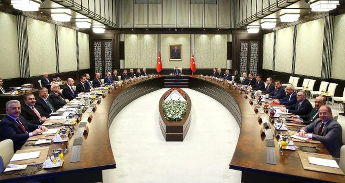 Bakanlar Kurulu Toplantısı Cumhurbaşkanlığı Külliyesinde