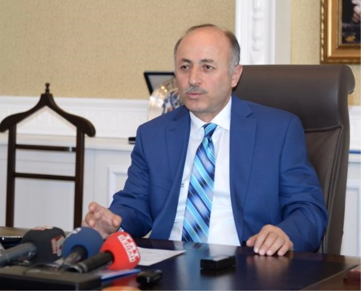 Bedfe Erzurum Valisi Azizoğlu\'nu Ağırladı