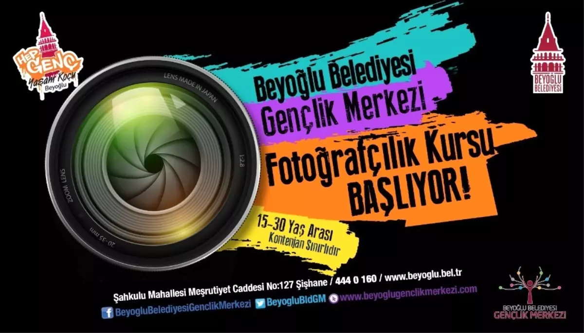 Beyoğlu\'nda Fotoğrafçılık Atölyesi İçin Kayıtlar Başladı