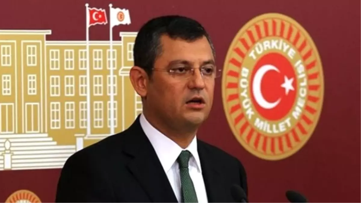 CHP Grup Başkanvekili Özel Açıklaması