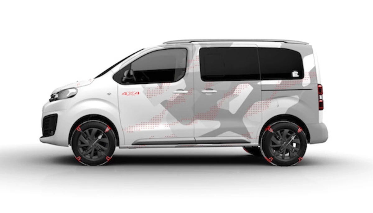 Citroen\'den 4×4 Vıp Binek Van Konsepti: Spacetourer 4x4 E Concept