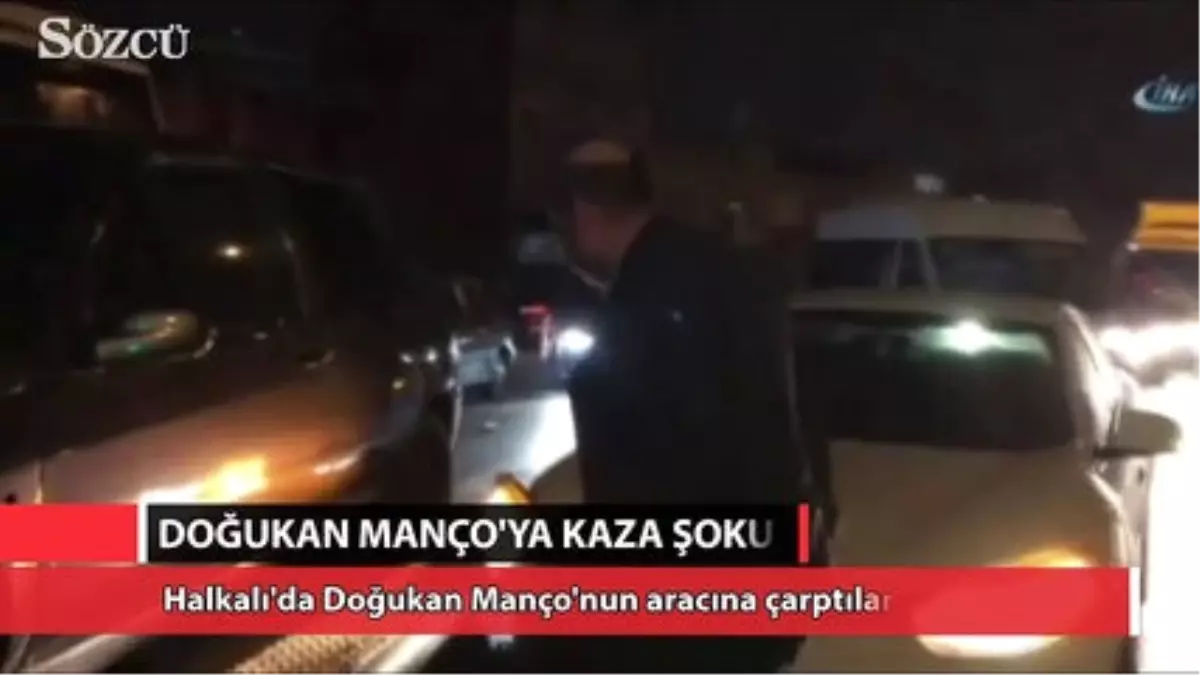 Doğukan Manço\'ya Kaza Şoku