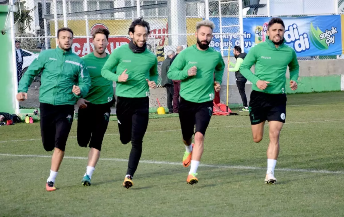 Giresunspor Elazığspor Hazırlıklarına Başladı