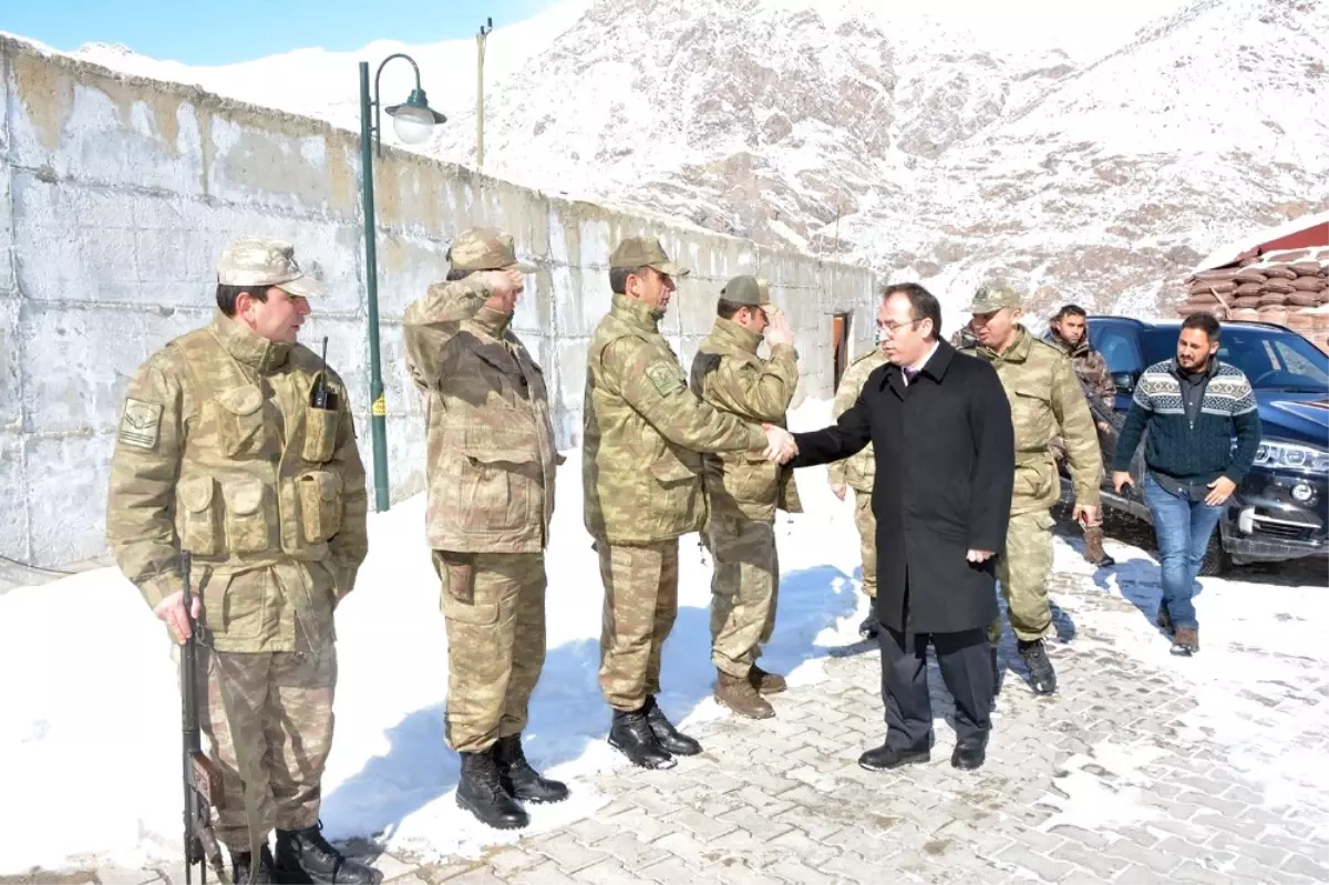 Kaymakam Akgül\'den Karakol ve Şehit Ailesi Ziyaretleri