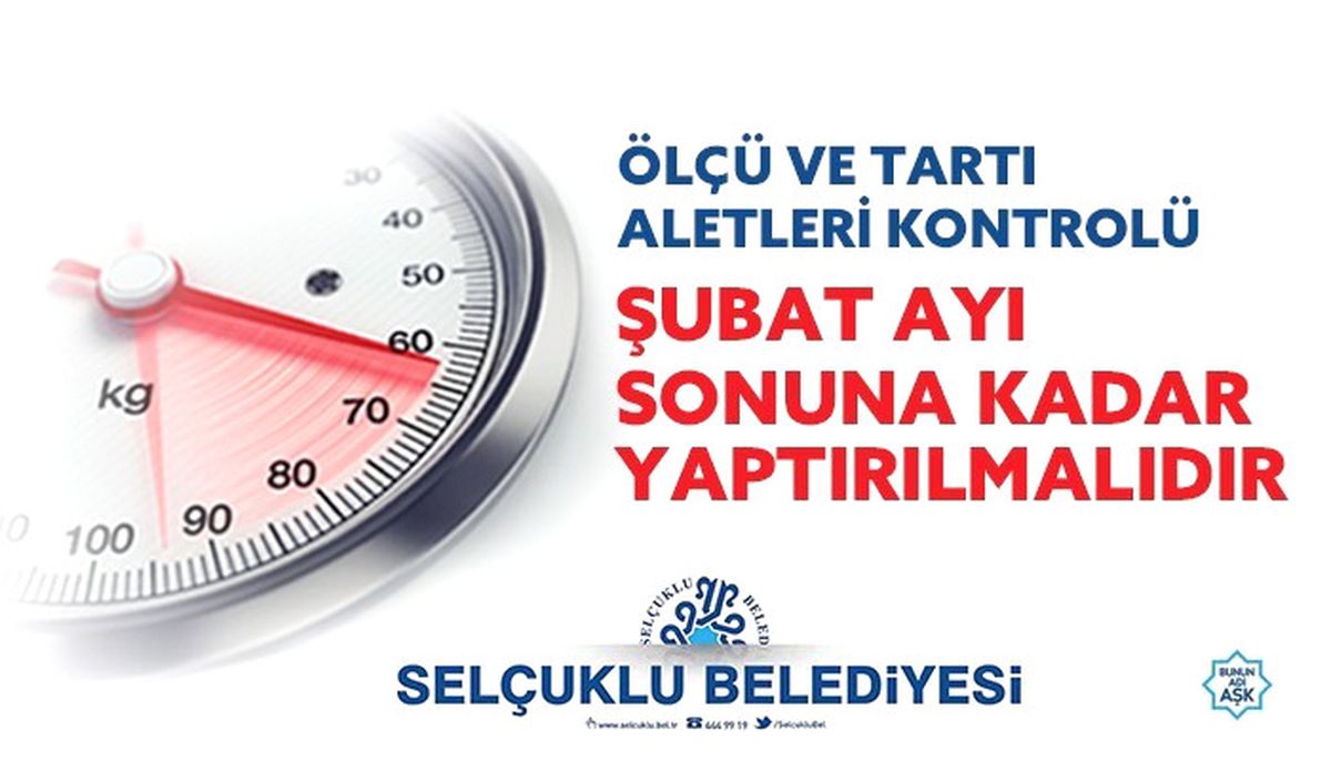 Ölçü ve Tartıda, Son Beyan Tarihi 28 Şubat