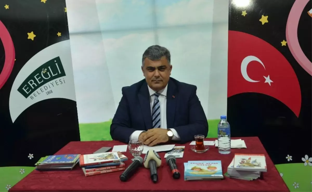 Özgüven: "Ereğli Kitap Fuarını 40 Bin Kişi Ziyaret Etti"