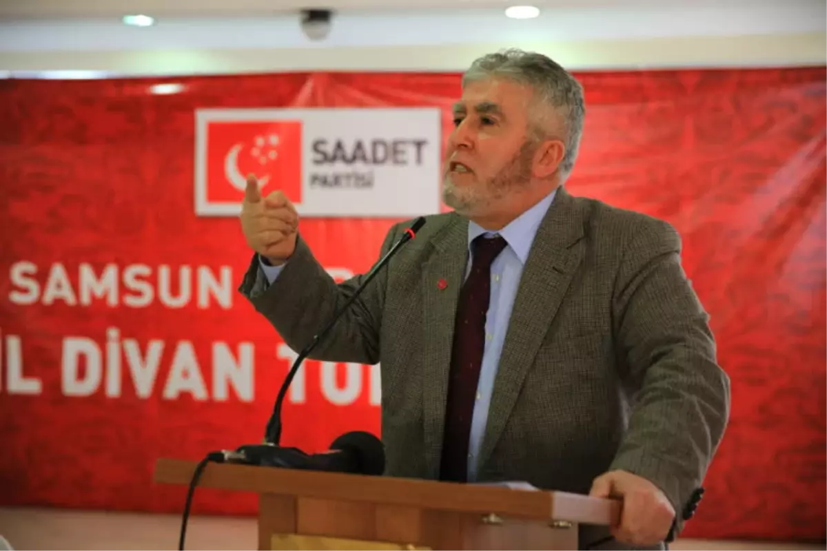 Saadet Partisi Genel Başkan Yardımcısı Akkiraz Açıklaması