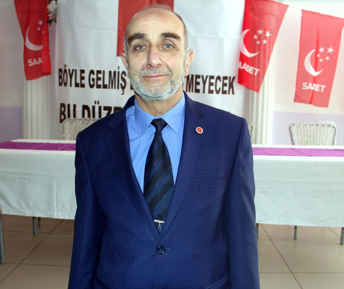 Saadet Partisi Sinop İl Başkanı Cavit Üçüncüoğlu Oldu