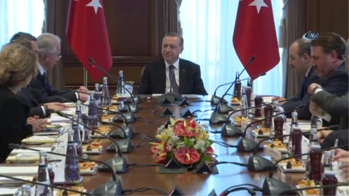 Ankara) Cumhurbaşkanı Erdoğan Tüsiad Üyelerini Kabul Etti
