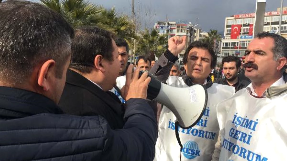 Aydın\'da Kesk Eylemi: 5 Gözaltı