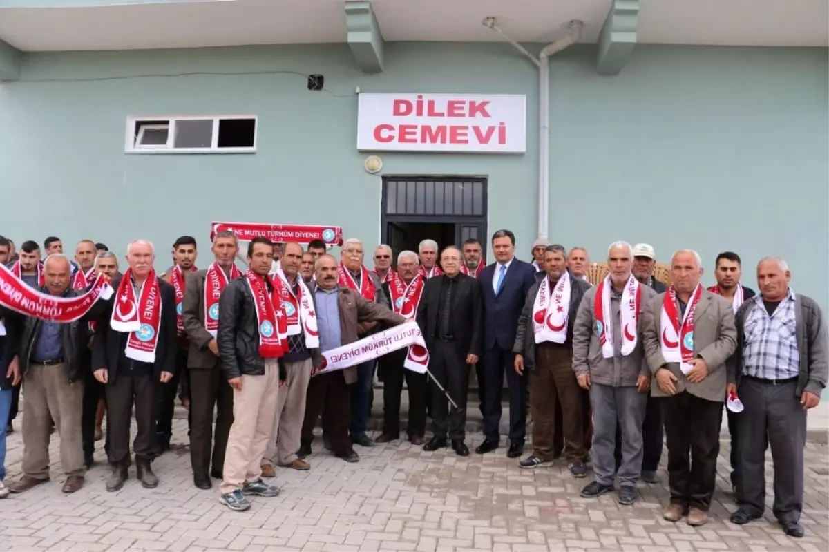 Büyükşehirden Cemevine Destek