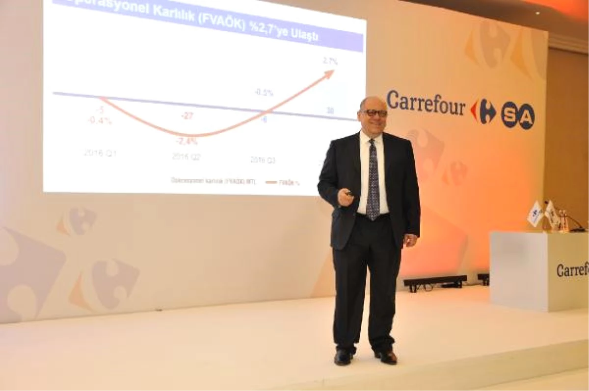 Carrefoursa, 2017\'de Dengeli Büyüme ve Karlılığa Odaklandı