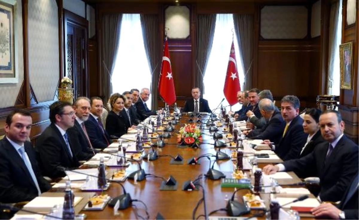 Cumhurbaşkanı Erdoğan, Tüsiad Üyelerini Kabul Etti (2)