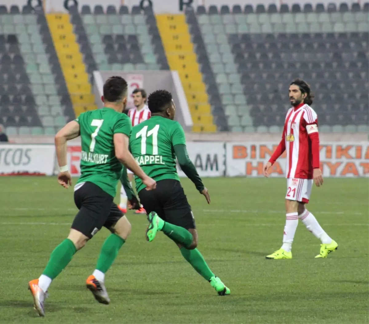 Denizlispor, Sivaspor\'a Yenildi