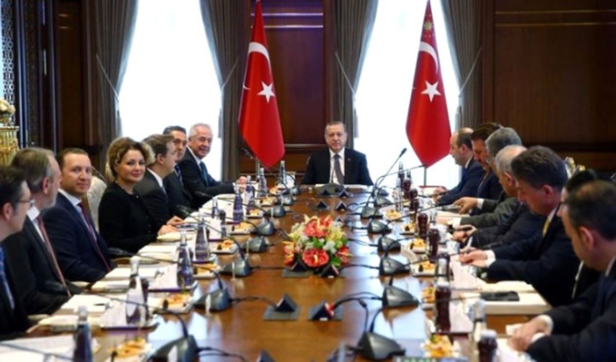 Erdoğan, Tüsiad\'ı Kabul Etti