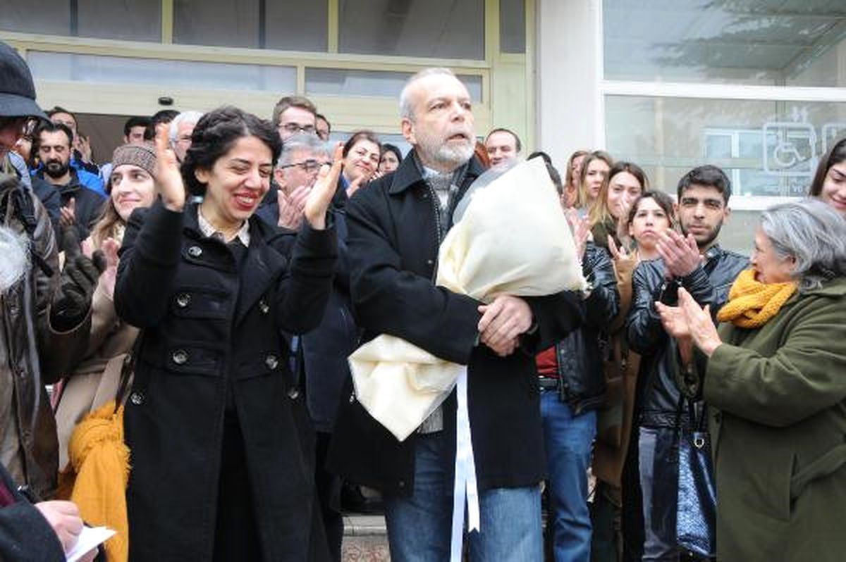 İhraç Edilen Akademisyenlere Destek Eylemi
