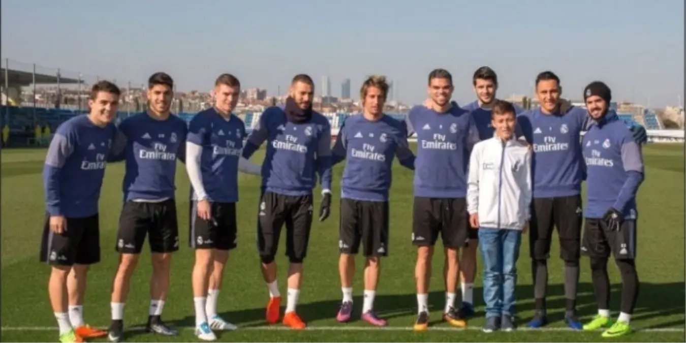 Kahraman"Dan Real Madrid\'e Ziyaret!