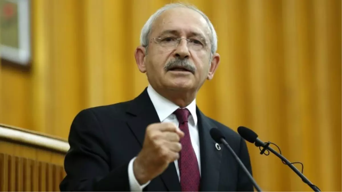 Kılıçdaroğlu\'dan Başbakan Binali Yıldırım\'a Çağrı